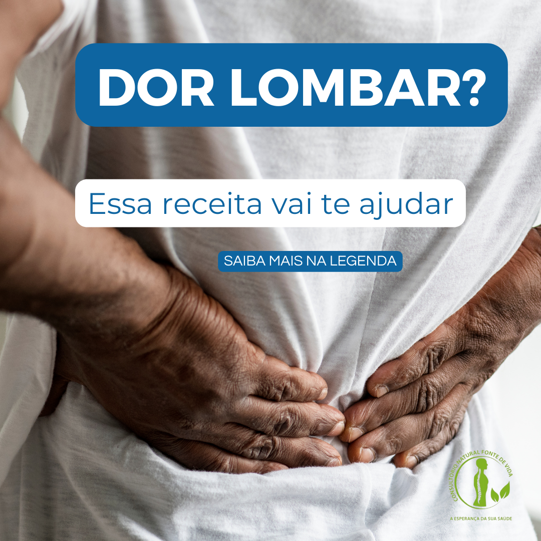 Receita para dor de Lombar